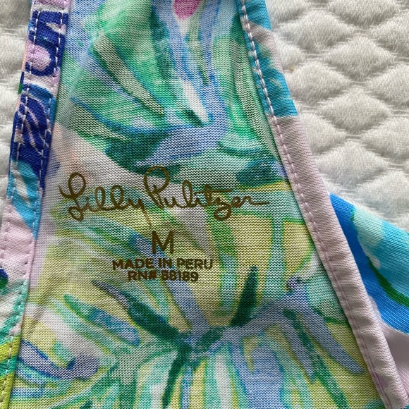 Lilly Pulitzer Billie flounce ruffle halter shift sundress in Medium - Picture 3 of 5